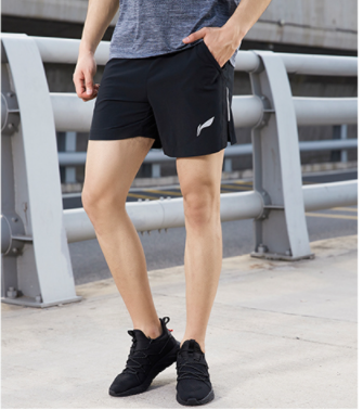 男士夏季健身专业马拉松透气冰丝速干田径跑步短裤男